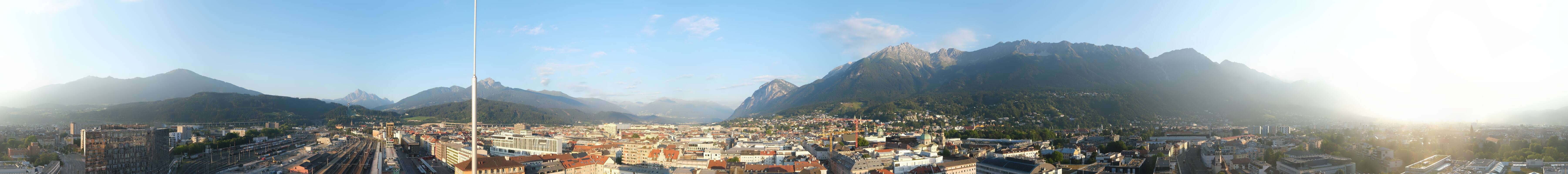 Archiv Foto Webcam Panoramablick - Innsbruck
