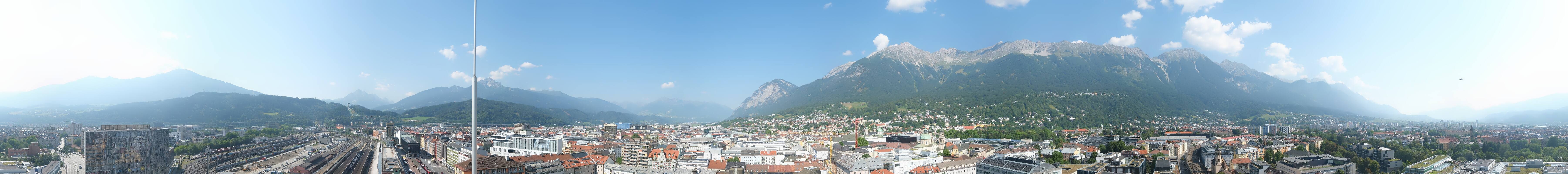 Archived image Webcam Innsbruck - panoramic view