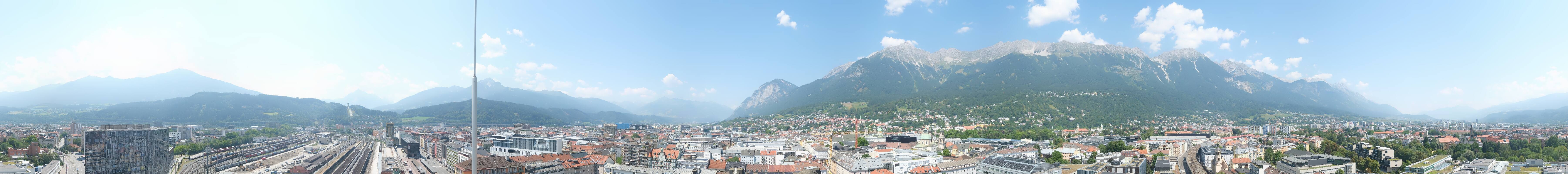 Archived image Webcam Innsbruck - panoramic view