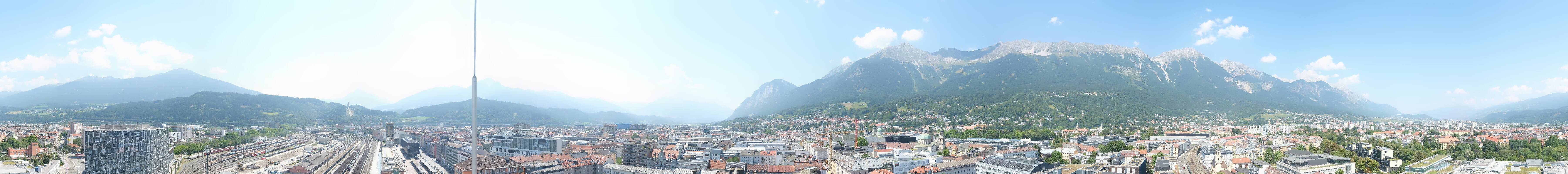 Archived image Webcam Innsbruck - panoramic view
