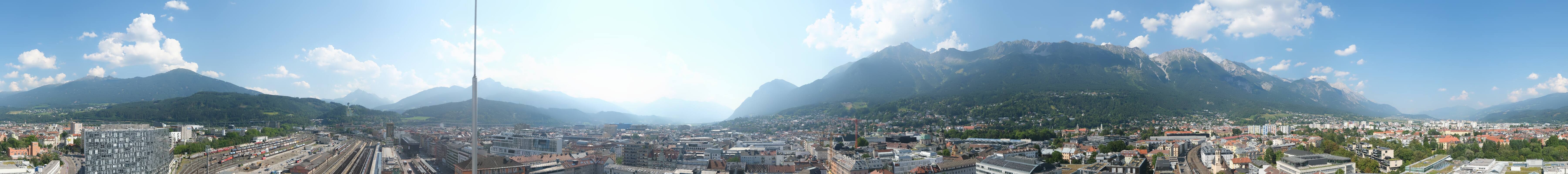 Archived image Webcam Innsbruck - panoramic view