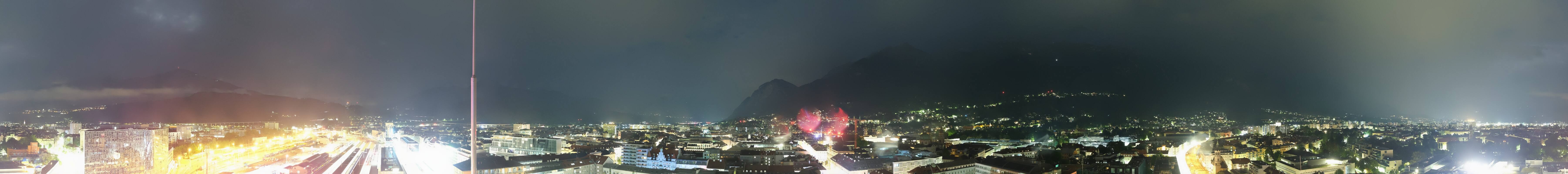 Archiv Foto Webcam Panoramablick - Innsbruck