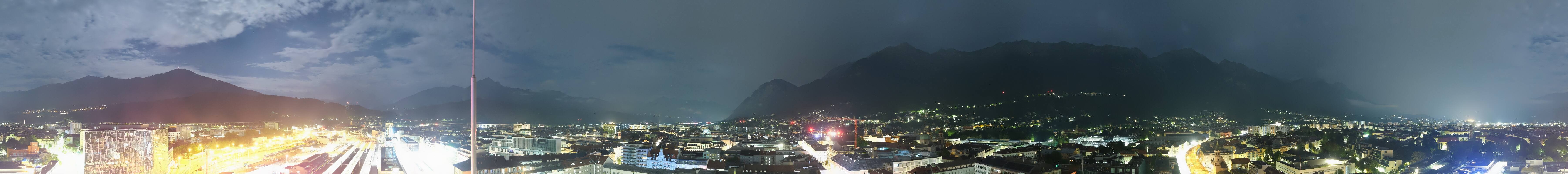 Archiv Foto Webcam Panoramablick - Innsbruck