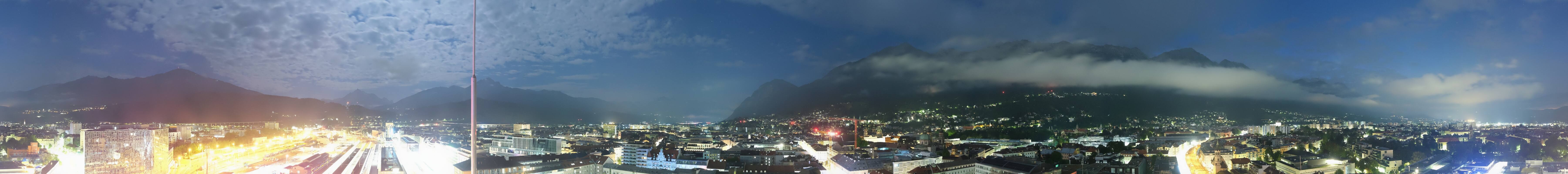 Archiv Foto Webcam Panoramablick - Innsbruck