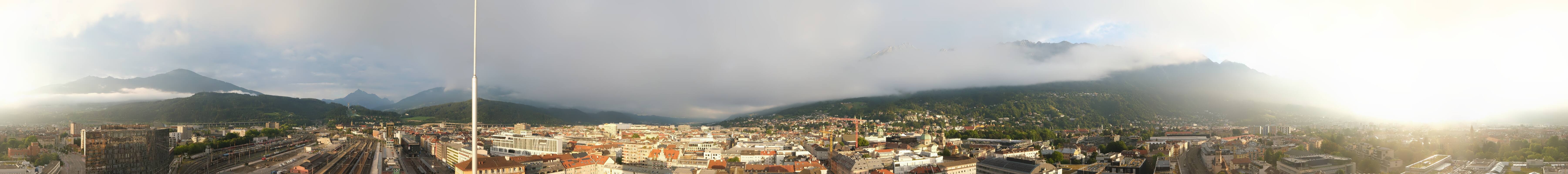 Archiv Foto Webcam Panoramablick - Innsbruck