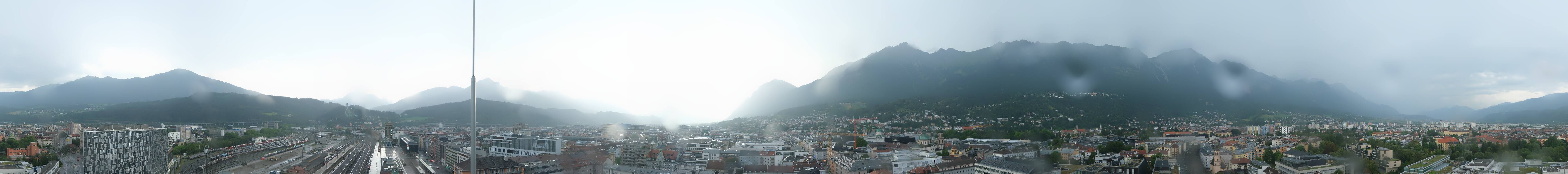 Archiv Foto Webcam Panoramablick - Innsbruck