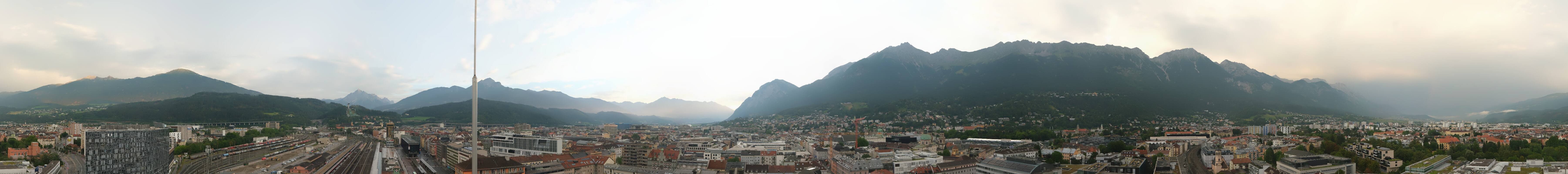 Archiv Foto Webcam Panoramablick - Innsbruck