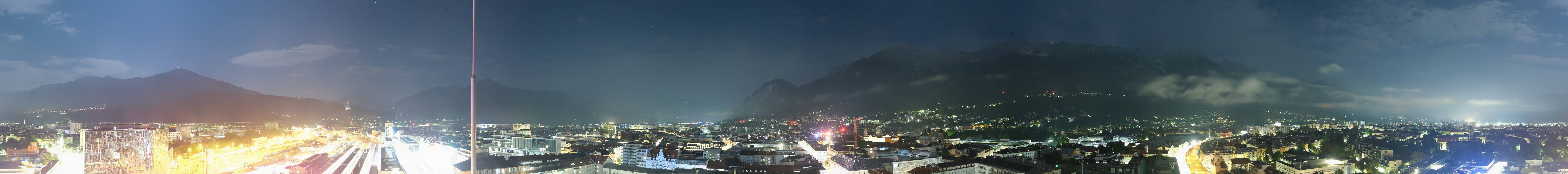 Archiv Foto Webcam Panoramablick - Innsbruck