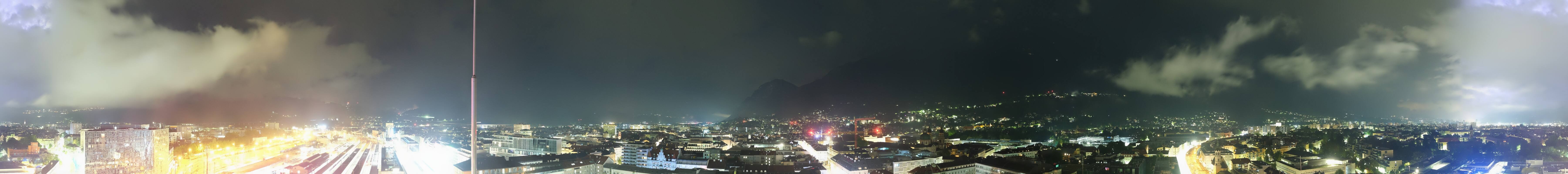 Archiv Foto Webcam Panoramablick - Innsbruck