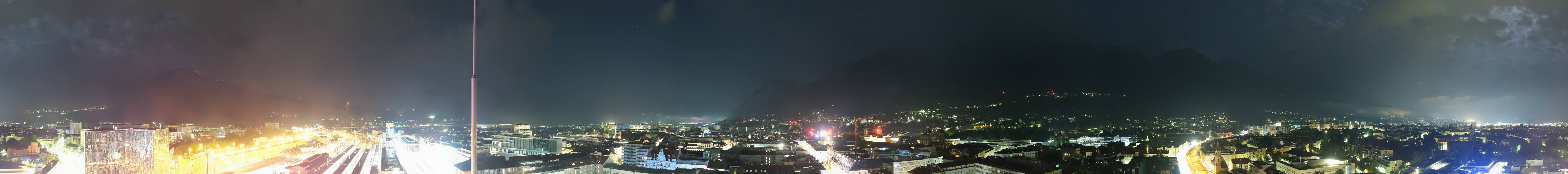 Archiv Foto Webcam Panoramablick - Innsbruck