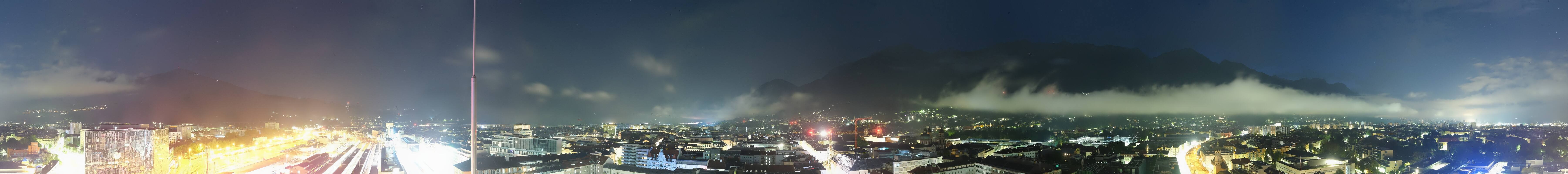 Archiv Foto Webcam Panoramablick - Innsbruck