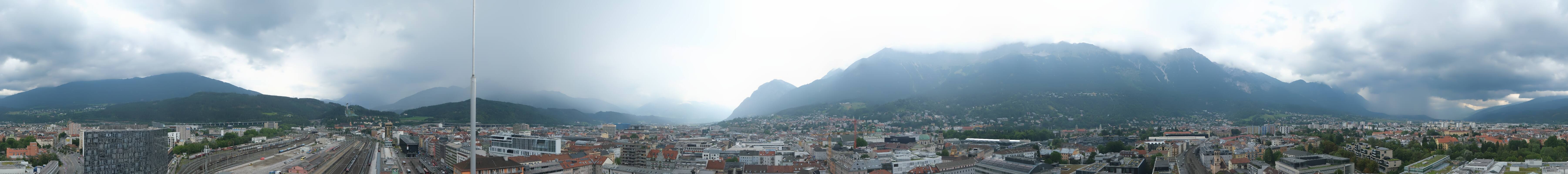 Archiv Foto Webcam Panoramablick - Innsbruck