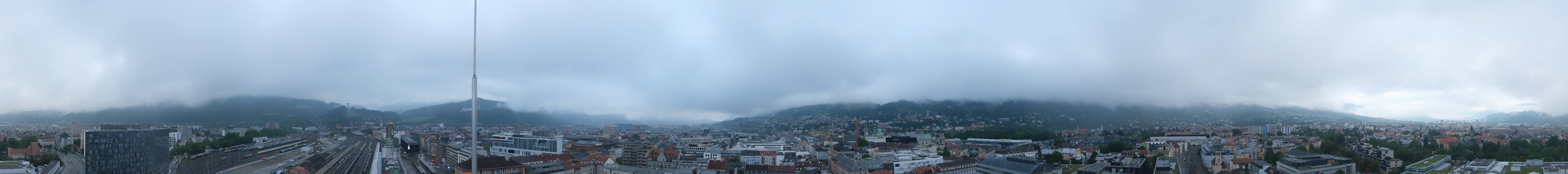Archiv Foto Webcam Panoramablick - Innsbruck