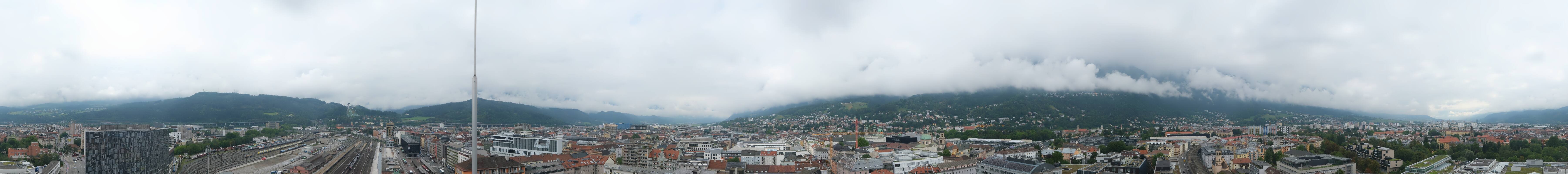 Archiv Foto Webcam Panoramablick - Innsbruck