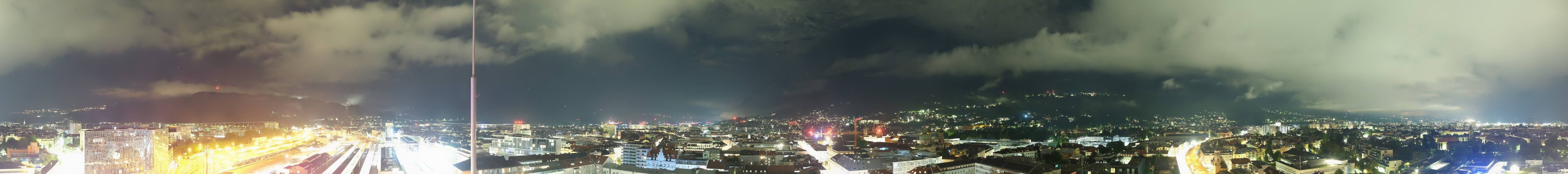 Archiv Foto Webcam Panoramablick - Innsbruck