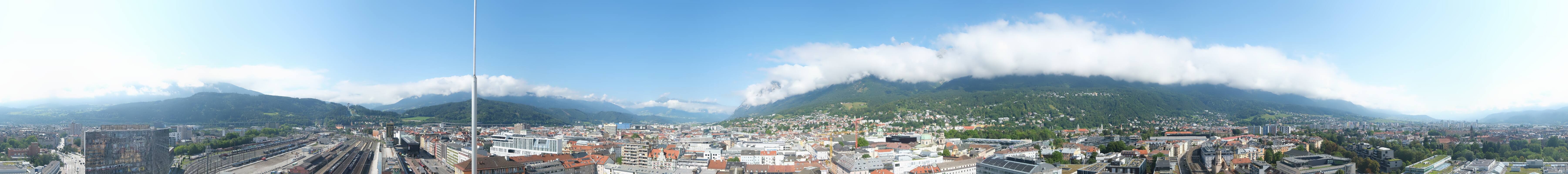 Archived image Webcam Innsbruck - panoramic view