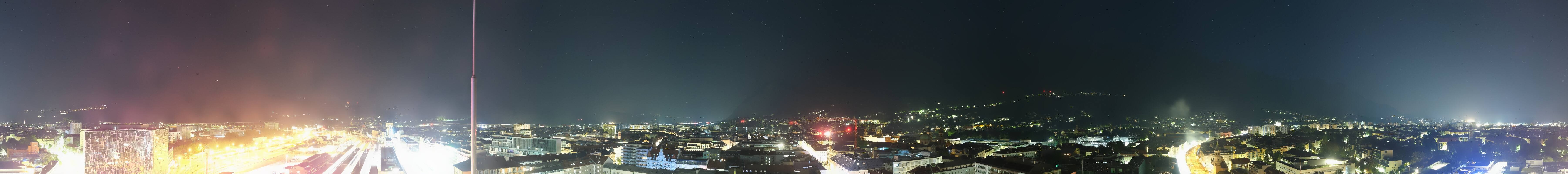 Archiv Foto Webcam Panoramablick - Innsbruck