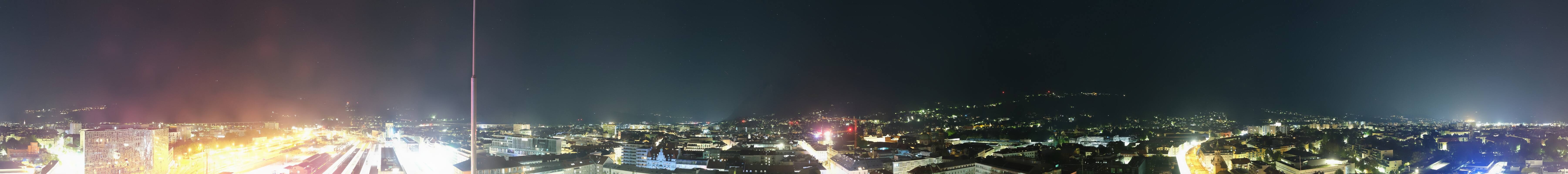 Archiv Foto Webcam Panoramablick - Innsbruck