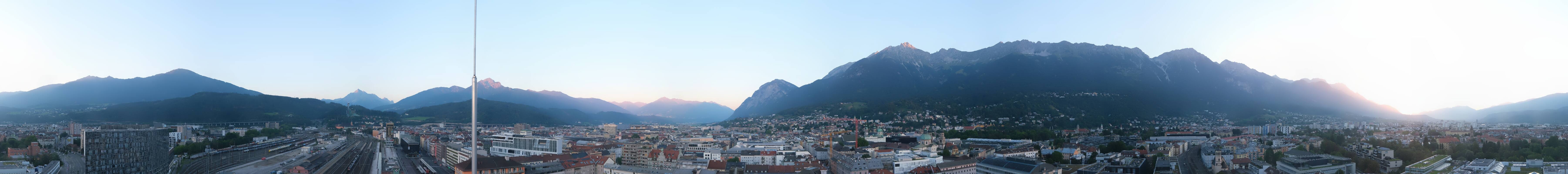 Archived image Webcam Innsbruck - panoramic view