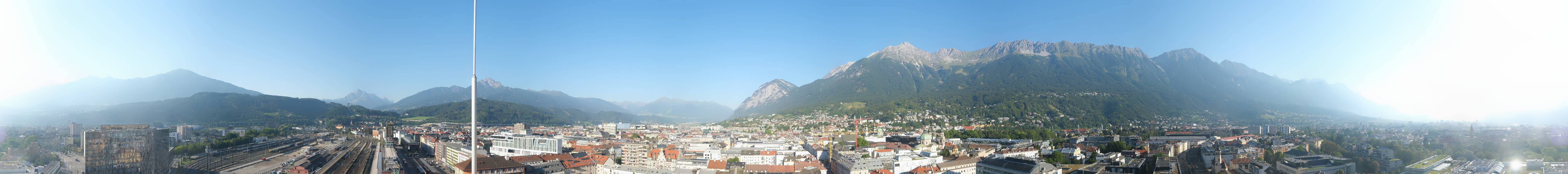 Archived image Webcam Innsbruck - panoramic view
