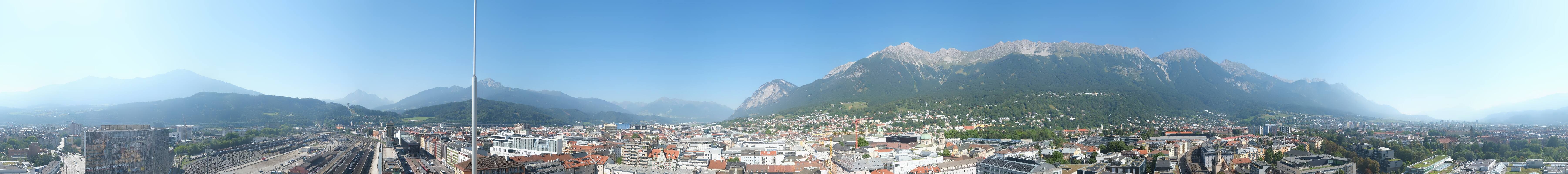 Archived image Webcam Innsbruck - panoramic view