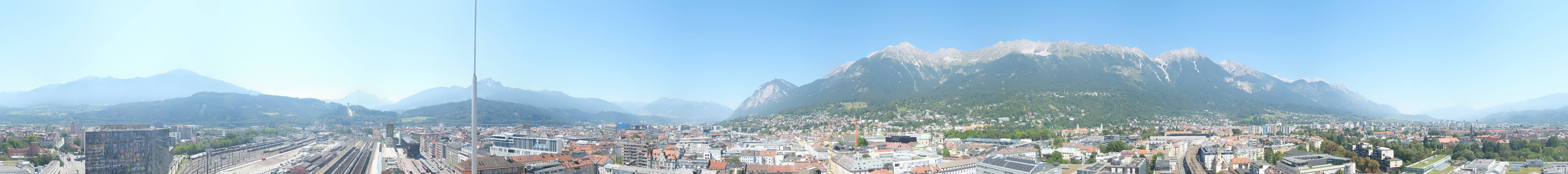 Archived image Webcam Innsbruck - panoramic view