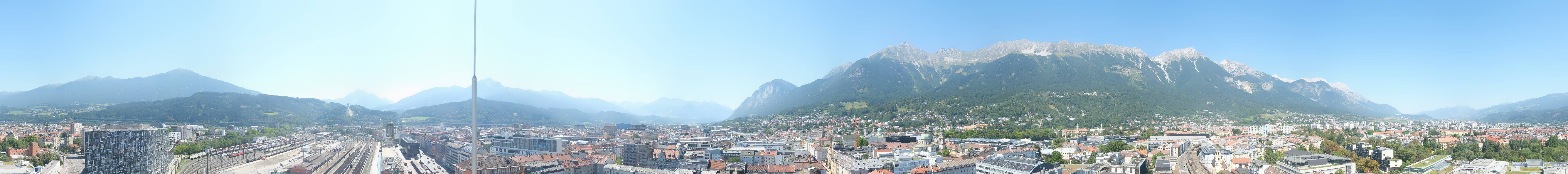 Archived image Webcam Innsbruck - panoramic view