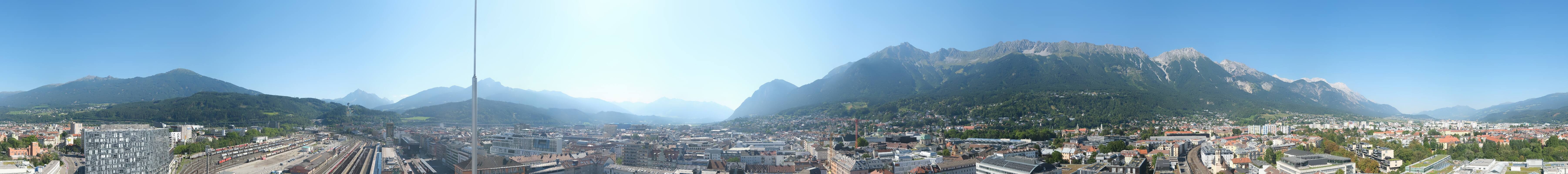 Archived image Webcam Innsbruck - panoramic view