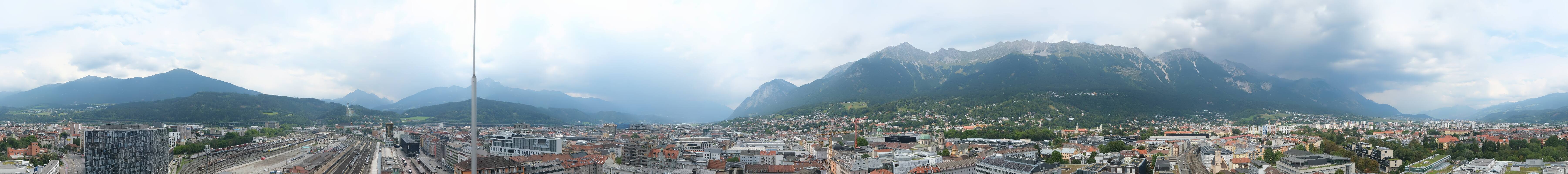 Archiv Foto Webcam Panoramablick - Innsbruck