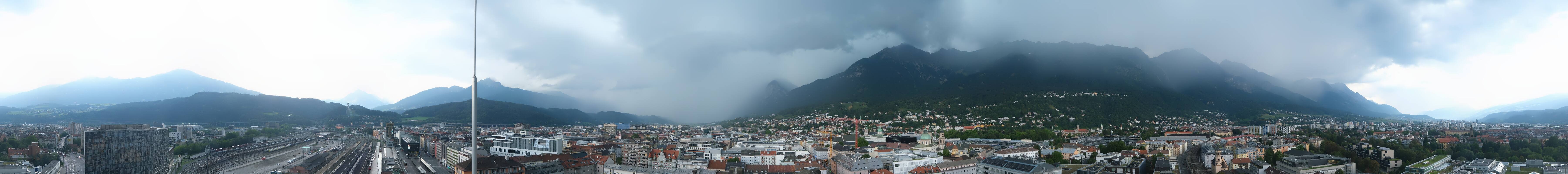 Archiv Foto Webcam Panoramablick - Innsbruck