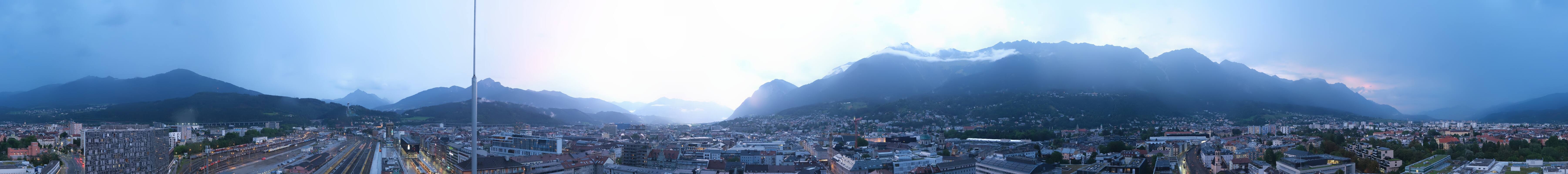 Archived image Webcam Innsbruck - panoramic view