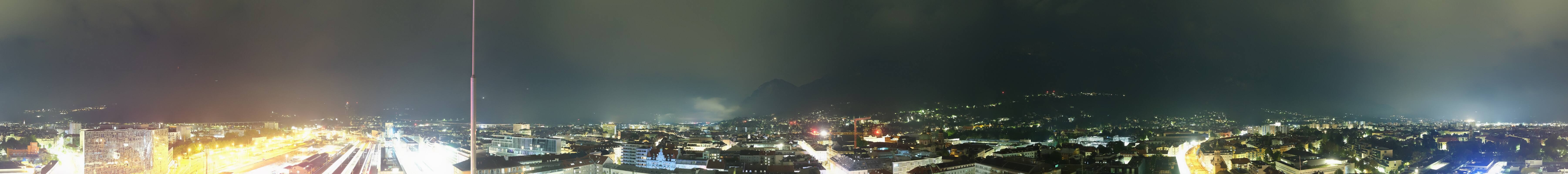 Archiv Foto Webcam Panoramablick - Innsbruck