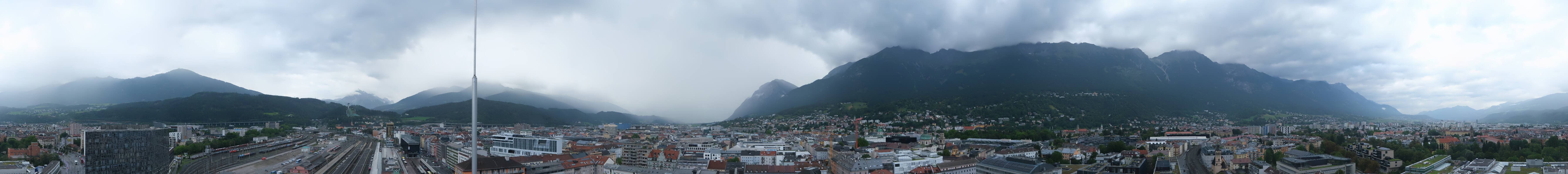 Archiv Foto Webcam Panoramablick - Innsbruck