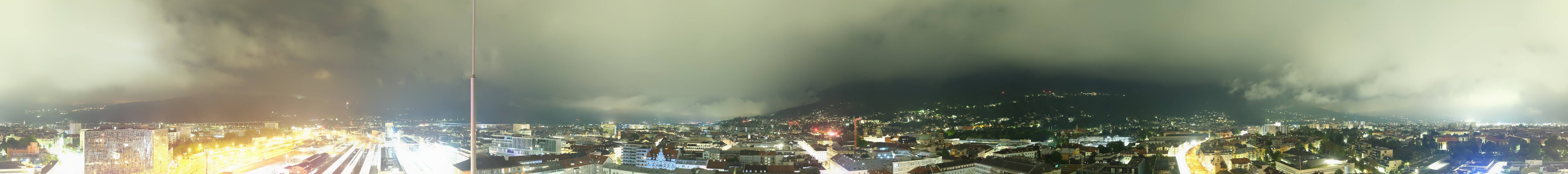 Archiv Foto Webcam Panoramablick - Innsbruck