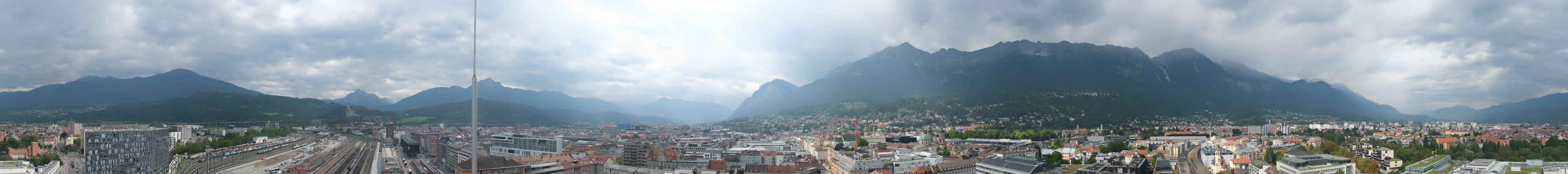 Archiv Foto Webcam Panoramablick - Innsbruck
