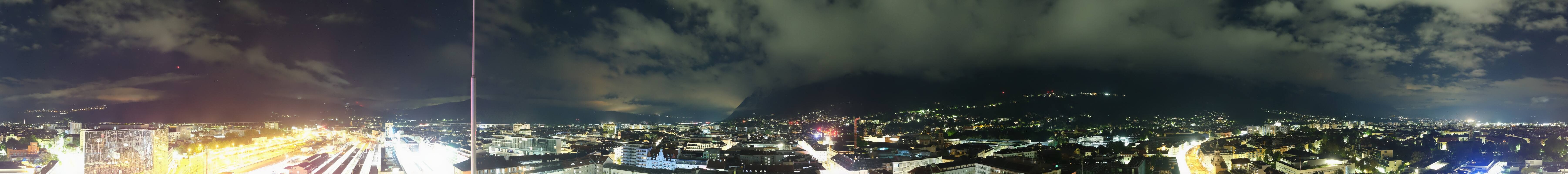 Archiv Foto Webcam Panoramablick - Innsbruck