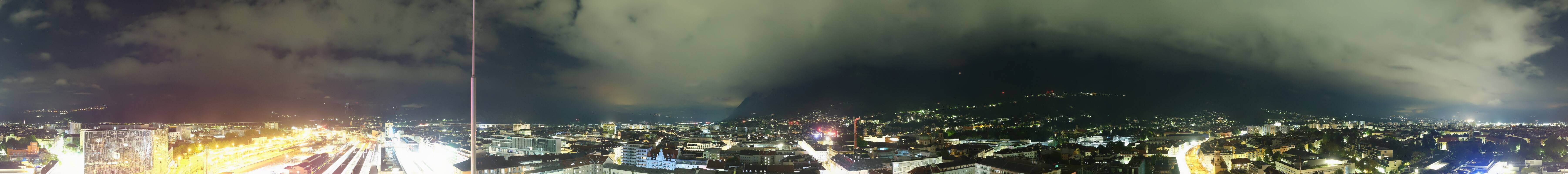Archiv Foto Webcam Panoramablick - Innsbruck