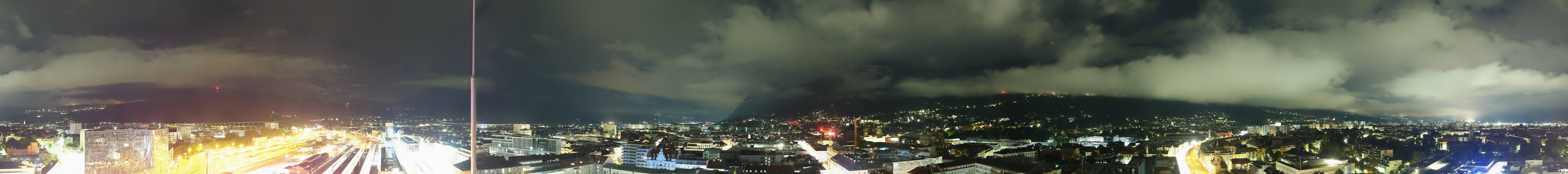 Archiv Foto Webcam Panoramablick - Innsbruck