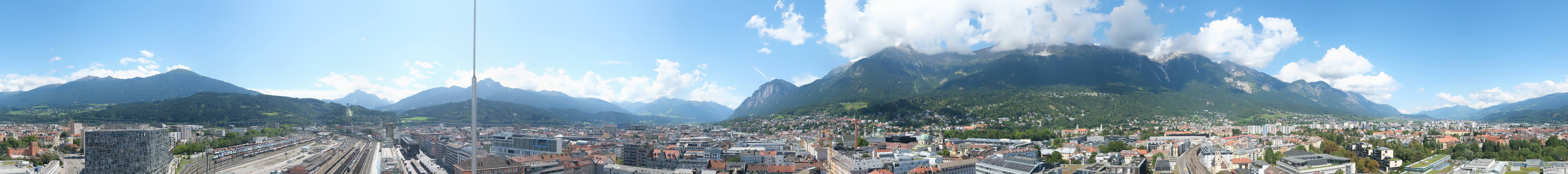 Archived image Webcam Innsbruck - panoramic view