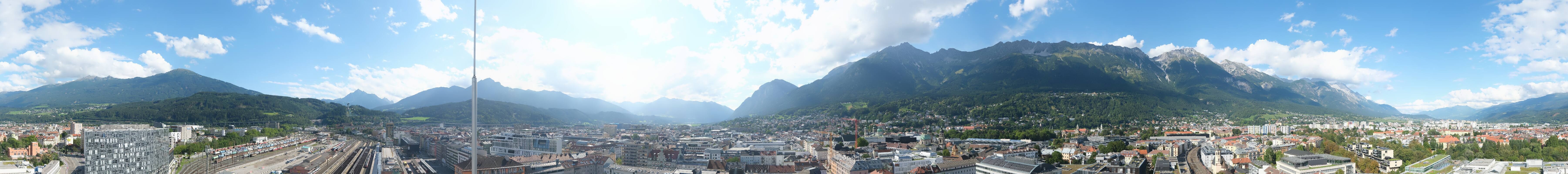 Archived image Webcam Innsbruck - panoramic view