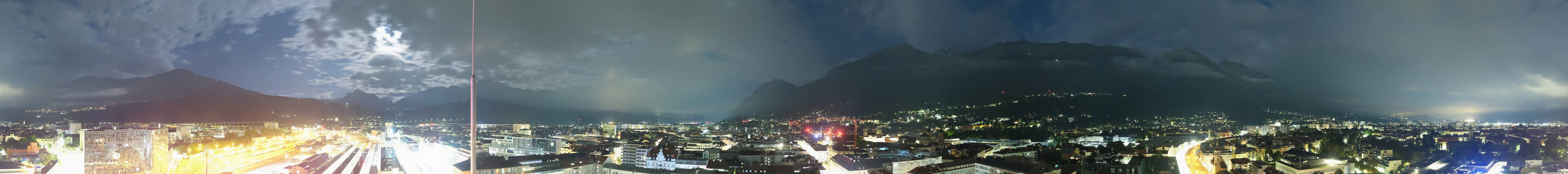 Archiv Foto Webcam Panoramablick - Innsbruck