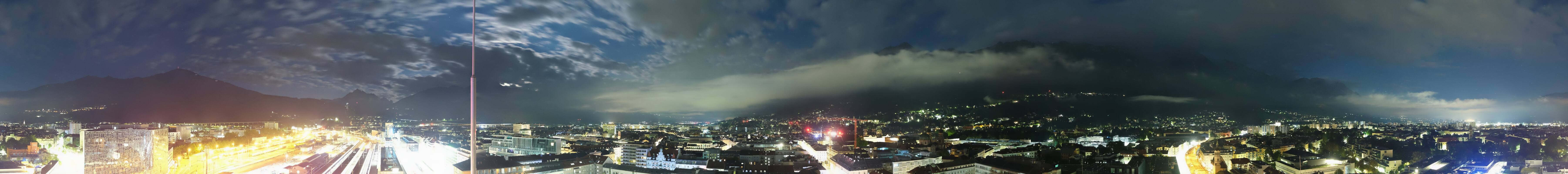 Archiv Foto Webcam Panoramablick - Innsbruck