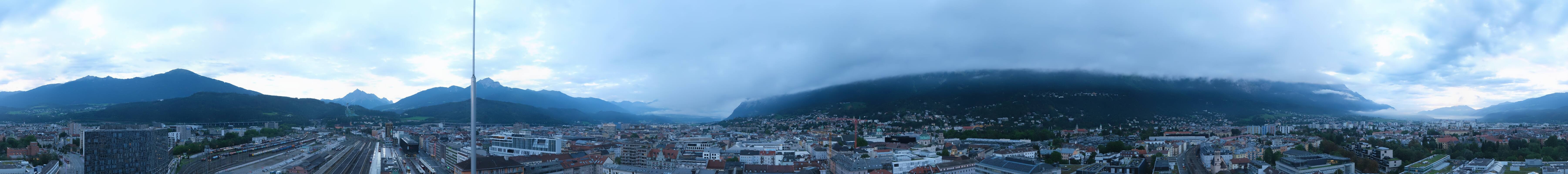 Archiv Foto Webcam Panoramablick - Innsbruck