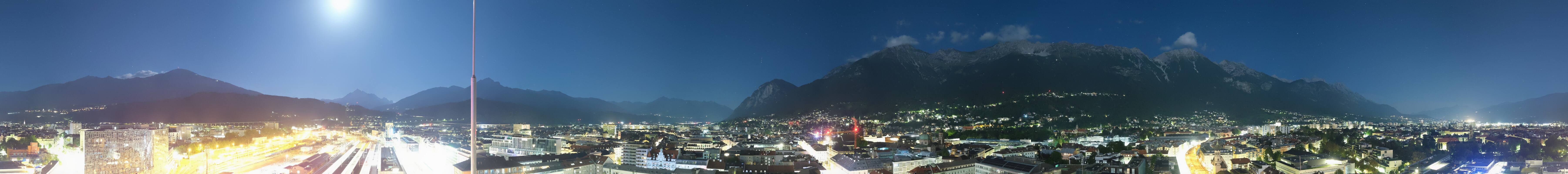 Archiv Foto Webcam Panoramablick - Innsbruck