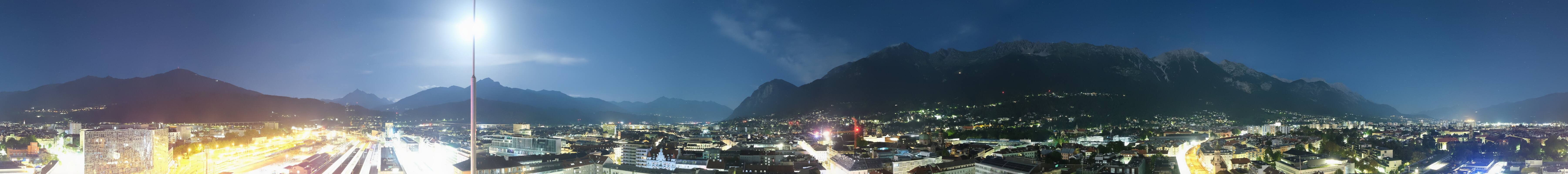 Archiv Foto Webcam Panoramablick - Innsbruck