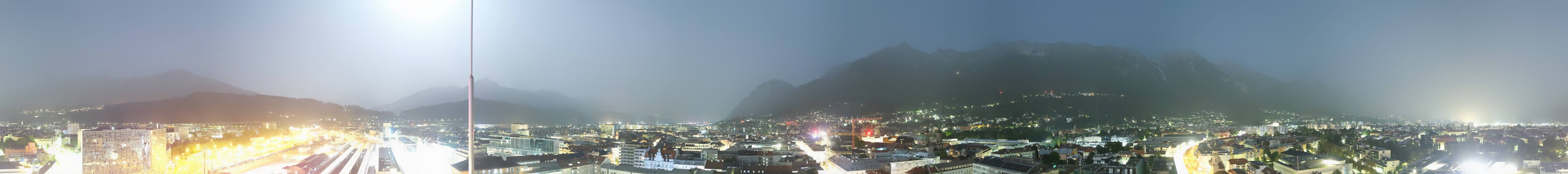 Archiv Foto Webcam Panoramablick - Innsbruck