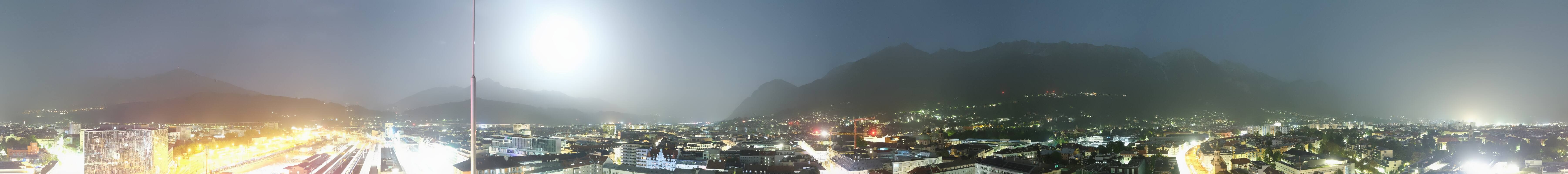 Archiv Foto Webcam Panoramablick - Innsbruck