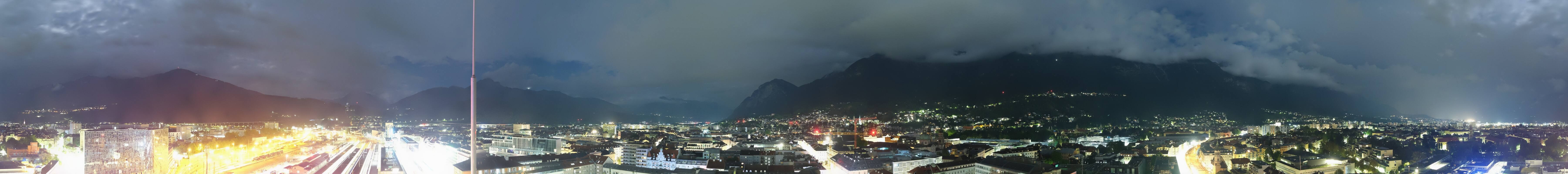 Archiv Foto Webcam Panoramablick - Innsbruck