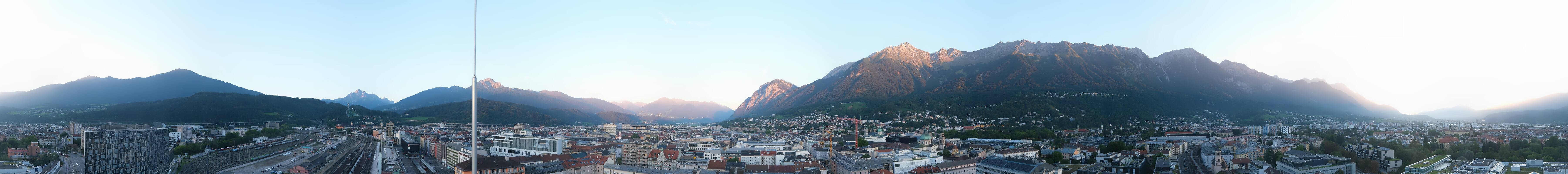 Archived image Webcam Innsbruck - panoramic view