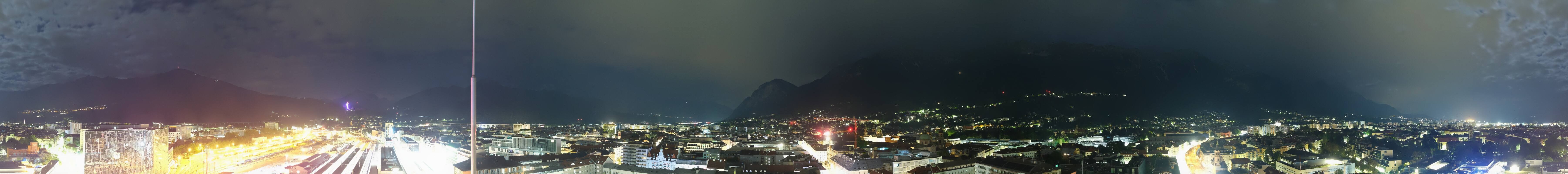 Archiv Foto Webcam Panoramablick - Innsbruck